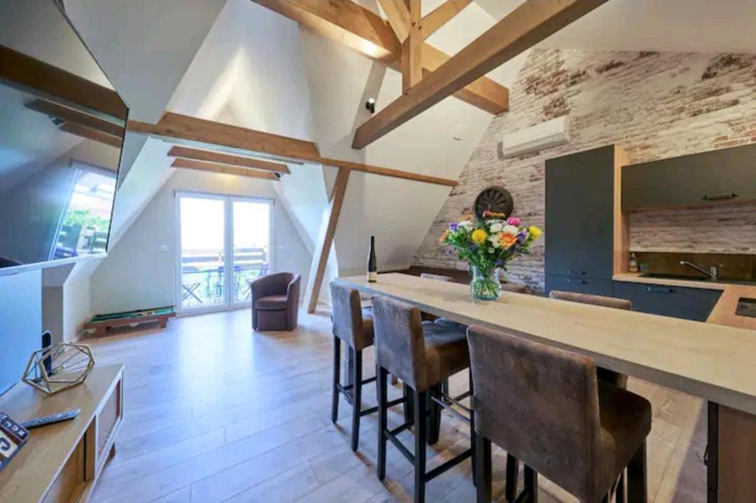 Loft Neuf Avec Bain Jacuzzi Et Terrasse Διαμέρισμα Κολμάρ Εξωτερικό φωτογραφία